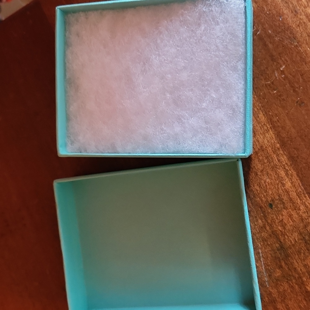Tiffany & Co. Blue Carboard Jewlery Box-empty And Gift Sack - Picture 5 of 11